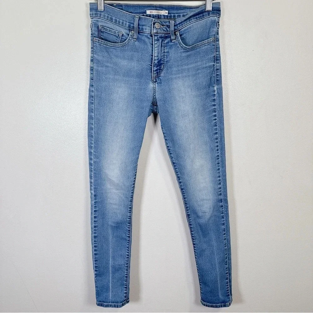 Levi's 311 Shaping Skinny Medium Wash Jeans - Picture 2 of 16